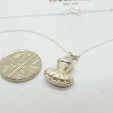 Sterling Silver Court Jester Pendant Necklace Vintage c1970