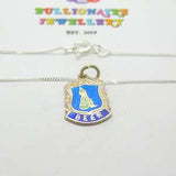 Sterling Silver & Enamel Beer Devon Pendant Necklace Vintage c1970