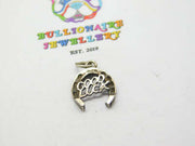 Sterling Silver Good Luck Horseshoe Charm Pendant Vintage c1970