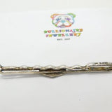 900 Silver Bird in Flight Tie Pin Art Deco c1930