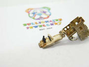 Sterling Silver & Enamel Wedding Ceremony Charm Vintage c1970