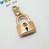 Sterling Silver 'Milano Charms' Lock & Clasp Pendant Vintage c1980
