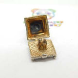 Sterling Silver Openable 'Couple In The Cake' Charm Vintage c1970