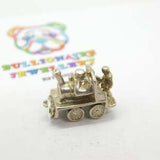 Sterling Silver Traditional Steam Train Charm Vintage c1970