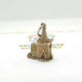 Sterling Silver Openable Church Chapel Wedding Day Charm Vintage c1970
