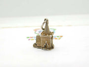 Sterling Silver Openable Church Chapel Wedding Day Charm Vintage c1970
