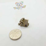 Sterling Silver Openable Classic British Pub Charm Pendant Mid-Century c1950