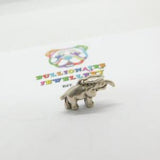 Sterling Silver Little Elephant Charm Pendant Vintage c1970