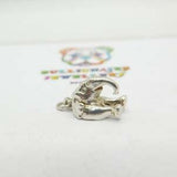Sterling Silver Dumbo Elephant Head Charm Pendant Vintage c1970