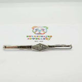 900 Silver Bird in Flight Tie Pin Art Deco c1930