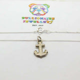 Sterling Silver Anchored to my Heart Pendant Necklace Vintage c1970
