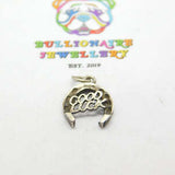 Sterling Silver Good Luck Horseshoe Charm Pendant Vintage c1970