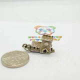 Sterling Silver Opening 'Couple In Church' Charm Vintage c1960