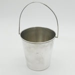 20th Century Egyptian .900 Silver Swing Handle Ice Bucket Antique c1920 Art Deco