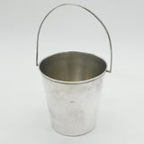 20th Century Egyptian .900 Silver Swing Handle Ice Bucket Antique c1920 Art Deco