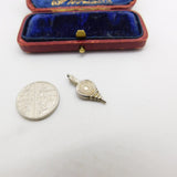 Sterling Silver Bellows Charm Pendant Vintage c1970