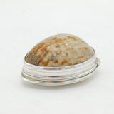 Peter, Ann, William Bateman George III Sterling Silver & Shell Snuff Box Antique