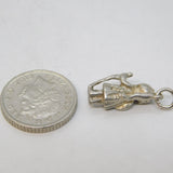 Sterling Silver Wise Druid Charm Pendant Vintage c1970s