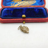 Sterling Silver Fun Hedgehog Prickly Charm Pendant Vintage c1970