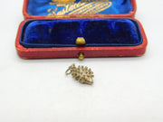 Sterling Silver Fun Hedgehog Prickly Charm Pendant Vintage c1970