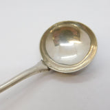 George III Sterling Silver Long Handle Salt Spoon Antique 1817 Birmingham