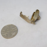 Sterling Silver Smile for the Birdie Opening Camera Charm Pendant Vintage c1970