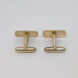 Pair Of Sterling Silver With Gold Ichthys Cufflinks Vintage c1990