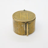 20th Century Arabic Gilt Metal Document Holder Antique c1940s