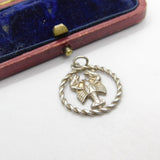 Sterling Silver Cancer the Crab Zodiac Charm Pendant Vintage c1970