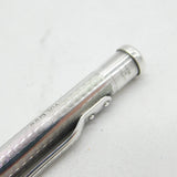 Sterling Silver Engine Turned Propelling Pencil Vintage 1963 London