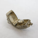 Sterling Silver Bear in the Beer Barrel Charm Pendant Vintage c1970