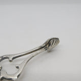 Sterling Silver Georgian Style Sugar Nips Antique 1938 Sheffield Art Deco