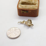 Sterling Silver Dancing Ballerina Charm Pendant Vintage c1970