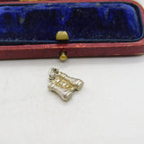 Sterling Silver Pair of Binoculars Charm Pendant Vintage c1970