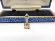 Sterling Silver Blackpool Tower Charm Pendant Vintage c1970