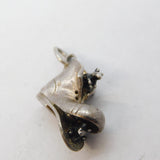 Sterling Silver Mouse in the Boot Charm Pendant Vintage c1970s