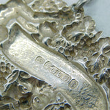 William IV Sterling Silver Hollands Gin Decanter Label Antique 1835 Birmingham