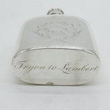 18th Century Georgian Sterling Silver Hunting Interest 'Tallyho' Spirit Flask