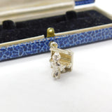 Sterling Silver Piano Man Piano Player Charm Pendant Vintage c1970