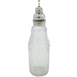 George III Sterling Silver Topped Cut Glass Cruet Pepper Antique 1806 London
