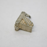 Sterling Silver Traditional Film Camera Charm Pendant Vintage c1970