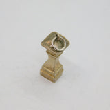 Sterling Silver Temple Form Charm Pendant Vintage c1970s