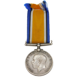 WWI British Army Service Medal DVR M Flannery Army Service Corps Antique