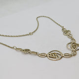 Sterling Silver Carrick Rennie Mackintosh Celtic Style Necklace Vintage 1994