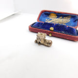 Sterling Silver Mother Hubbard Boot Charm Pendant Vintage c1970