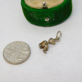 Sterling Silver Pixie Charm Pendant Vintage c1970