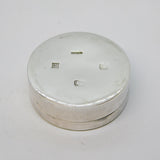 Boxed Sterling Silver & Floral Pattern Trinket Box Vintage 1979 Birmingham