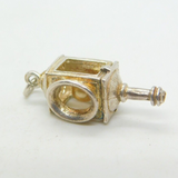 Sterling Silver Pearl In The Lantern Charm By CHIM Vintage c1970