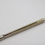 20th Century Sterling Silver Engine Turned Swizzle Stick Antique c1920s Deco