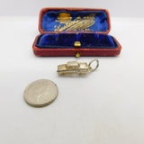 Sterling Silver Cadillac Car Charm Pendant Vintage c1970